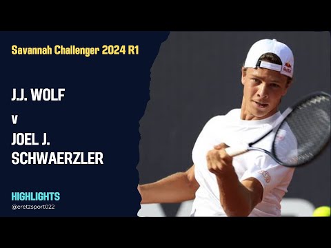 Savannah Challenger 2024 R1: J.J. Wolf [1] vs. Joel J. Schwaerzler Highlights