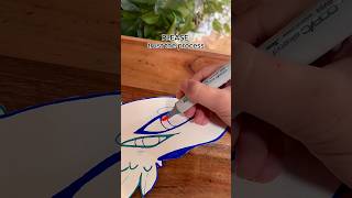 Coloring a dragon puppet #dragonpuppets #dragonpuppeteer #paperdragon #furry