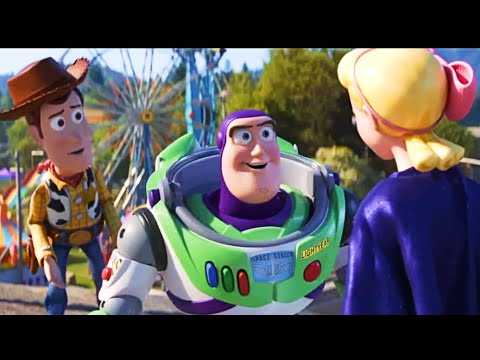 Toy story 4 Buzz reunites with Bo Peep