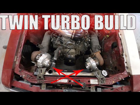 LS TWIN TURBO BUILD - PART 1 MANIFOLD INSTALL