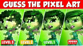 2024 Best Inside Out 2 Quiz | Guess The Pixel Art 🎨 | Disgust, Ennui