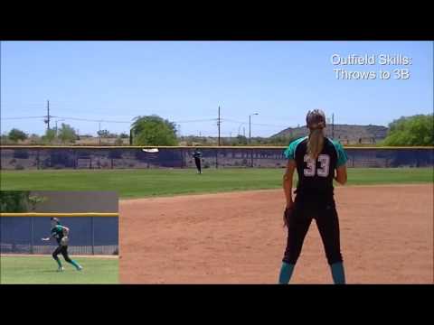 Keigan Willingham Softball Skills Video - 2018 Outfield 2B