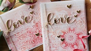 Simon Says Stamp Hey Love Blog Hop | Set of 3 Cards