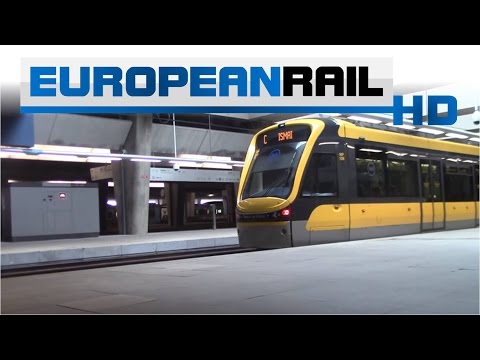 Metro do Porto MP101 departs & MP108 departs Campanhã