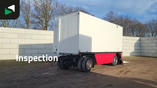 العربات المقطورة شاحنة التبريد Ever VE20 TUV 06/26 Steering Axle Tailgate | صورة 4 - Autoline