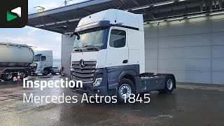 Tracteur routier Mercedes-Benz Actros 1845 4X2 GigaSpace Retarder MirrorCam Navi Euro 6 | Image 4 - Autoline