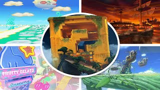 Sky Tracks Evolution in Mario Kart Series (2001 - 2025)