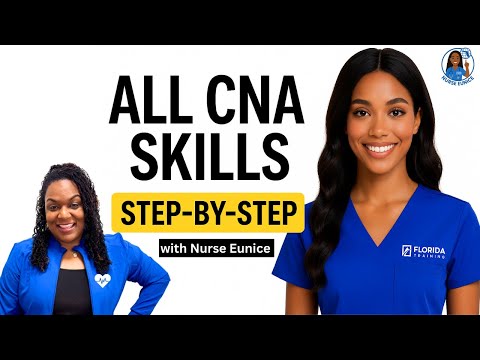 🩺 All CNA Skills | Step-by-Step CNA Skills Review with Nurse Eunice (for ALL States)