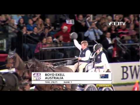 FEI World Cup Driving 2012/13 Stuttgart - Boyd Exell (1st)