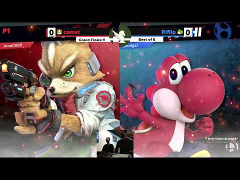 comet (Fox) vs Riflip (Yoshi) - West Towne Brawl 47 Grand Finals