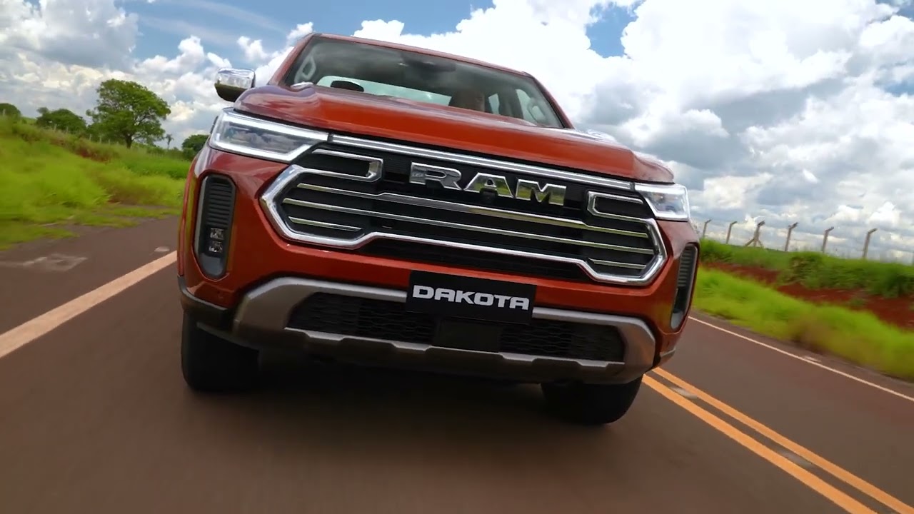 RAM DAKOTA LARAMIE PRA TIRAR SONO DE TOYOTA HILUX E FORD RANGER