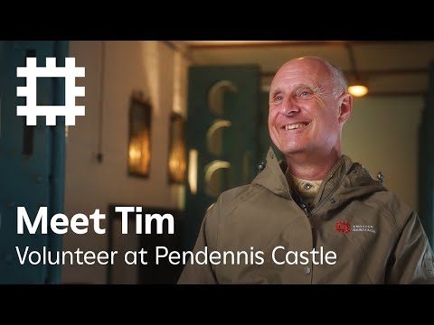 認識志願者蒂姆：分享他對彭丹尼斯城堡的熱情 (Meet volunteer Tim: sharing his passion for Pendennis Castle)