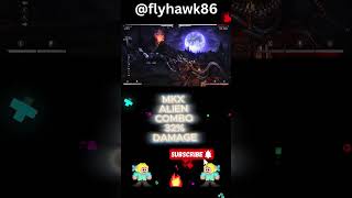 Mortal Kombat X – Alien 32% Combo (Tarkatan Chop) #fightinggames #flyhawk86 #gaming