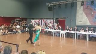 Kadir Yüceer & Gözde Nur Şahin. Paciencia / Juan D'Arienzo. Argentine Tango Championships, Turkey