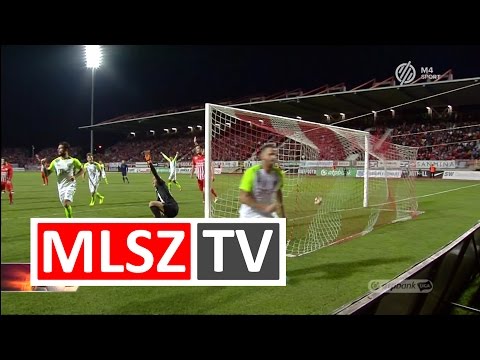 Busai Attila gólja a DVTK - Ferencvárosi mérkőzésen