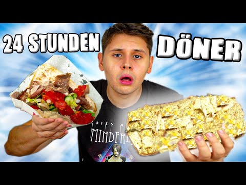 EAT ONLY Döner for 24 hours🥙😨(WITH GOLDEN Döner🌟)