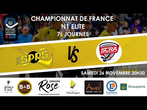 J7 N1 ELITE RINK HOCKEY 2022 2023 SPRS PLOUFRAGAN 2-3 SCRA ST OMER