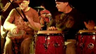 Josh Hines & Chris Ross percussion jam w/ Marujah