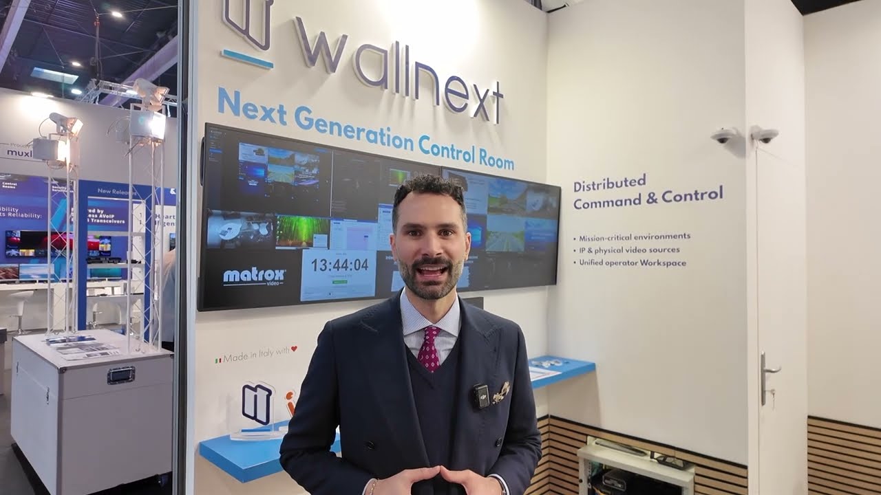 WallNext Control Room at ISE 2026