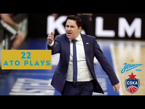 22 best ATO plays by XAVI PASCUAL in CSKA-Zenit VTB League Semi Final (2021)
