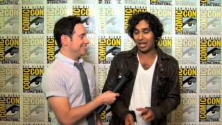 Comic-Con 2012 - Kunal Nayyar Interview 