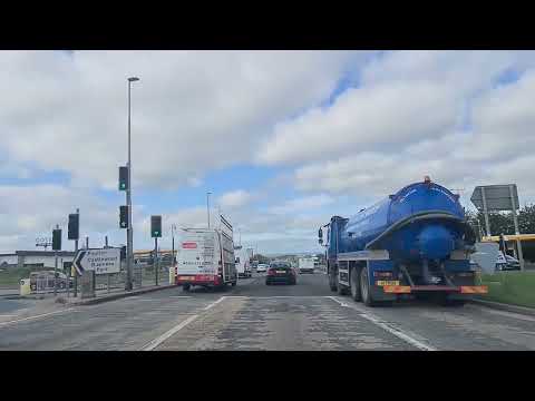 Driving Mansfield A38 to Leicester\ Motorway M1 South\ Jct 28 to 22