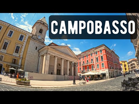 Campobasso, Italien 🇮🇹 – Sommer 2022 – Virtueller Rundgang 4K 60 FPS