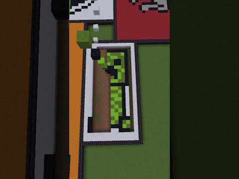 Mind-Blowing Minecraft Sand Art Creeper #Shorts