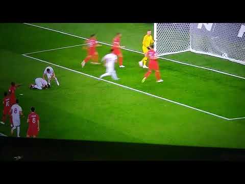 Ferjani sassi Penalty Goal VS England (World Cup) 18/6/18