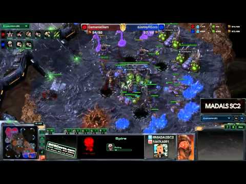 HotS JonnyREcco v Slam   ZvZ