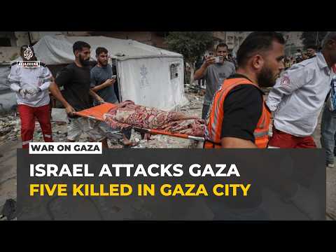 At least five killed in Israeli drone strike on Gaza City vehicle