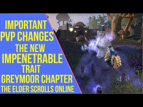 ESO Greymoor PVP, Critical Resistance Changes - New Impenetrable Trait
