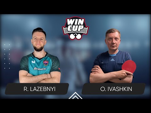 18:00 Ruslan Lazebnyi - Oleksandr Ivashkin West 3 WIN CUP 12.06.2024 | Table Tennis WINCUP