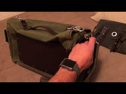 Saddleback Leather Waxed Canvas 5 Pocket Duffel