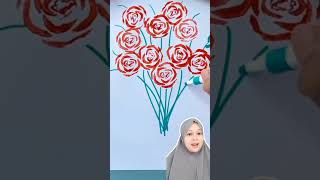 Download lagu The picture of a flower made from a mustard green stem is really unique #reaction mp3