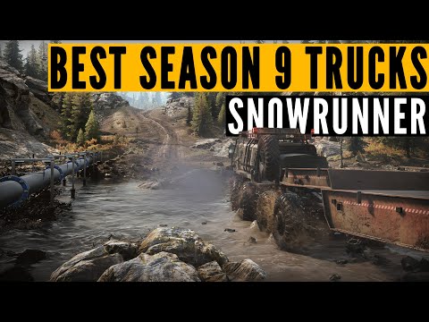 Top 10 SnowRunner BEST trucks for SEASON 9: Renew & Rebuild