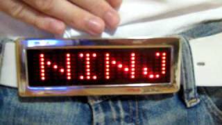 Digital Belt Buckle