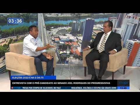 Entrevista com o Pré-Candidato ao Senado Joel Rodrigues (Progressistas) 13 07 2022