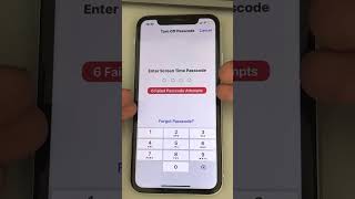 Forgot screen time passcode, how to reset in iPhone