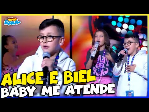 ALICE MONTEIRO E BIELZINHO CANTAM "Baby Me Atende" | TURMA VOVÔ RAUL GIL