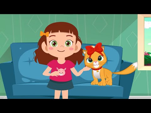 Pisicuța pis pis pis - cântece animate pentru copii de la Clopoțelul Magic