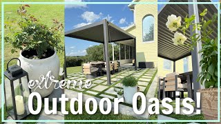 DIY BACKYARD MAKEOVER 🌞 | Summer Patio/Outdoor Decorating with Mirador
