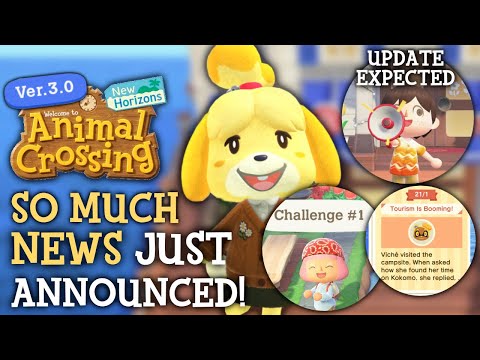 So Much News JUST Announced For Animal Crossing New Horizons