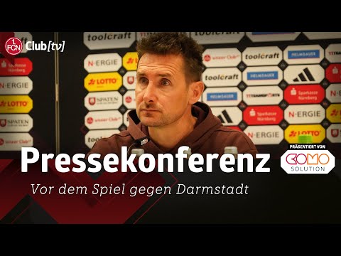 RE-LIVE: Die PK mit Miro Klose vor dem Spiel gegen Darmstadt