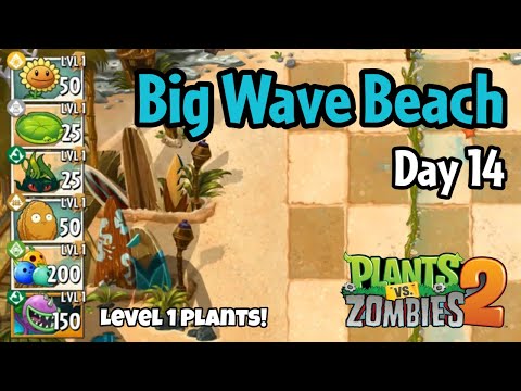 Plants vs Zombies 2 | Big Wave Beach Day 14