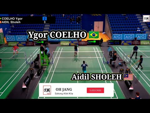 Ygor COELHO Lawan Lee Zii Jia Di Round 32 World Championships 2021