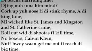 Vybz Kartel - Lyricist  [ Lyrics ] April 2017