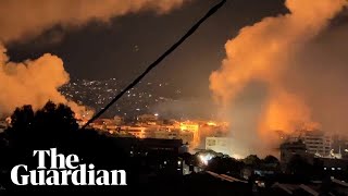 Israel fires on Lebanese capital Beirut