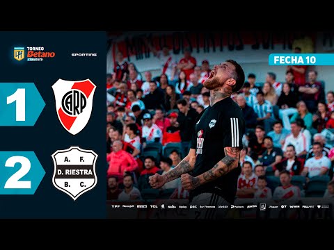 RIVER 1 - 2 DEPORTIVO RIESTRA | Resumen del partido | #TorneoBetano Clausura 2025