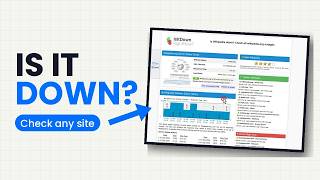 How to check if a website is down (Is It Down Right Now)